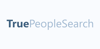 The logo of the popular website, TruePeopleSearch.com.