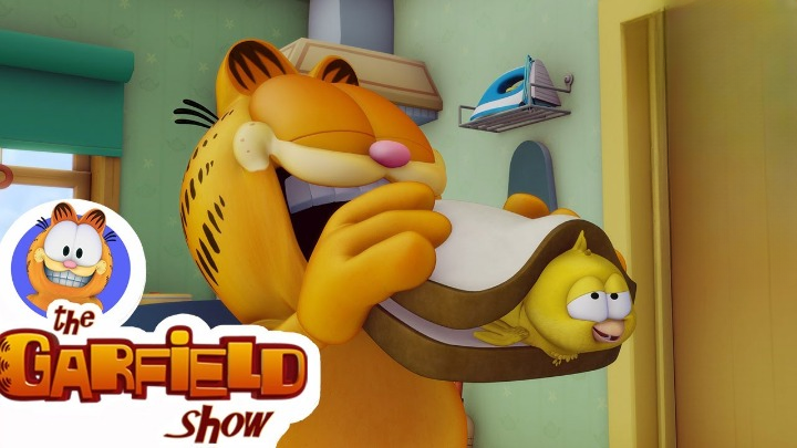 The+Garfield+Show+is+a+very+popular+childrens+TV+series.+Garfield+is+known+for+his+never-ending+love+for+lasagna+and+his+hatred+towards+Mondays.