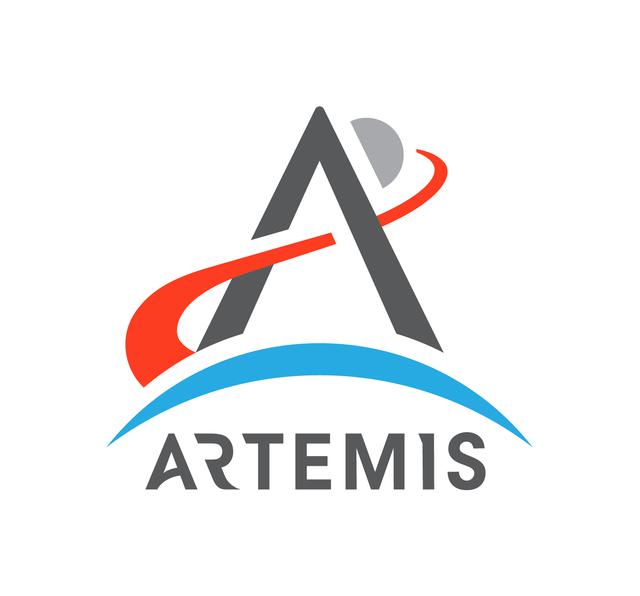 The official logo for NASAs Artemis space mission.