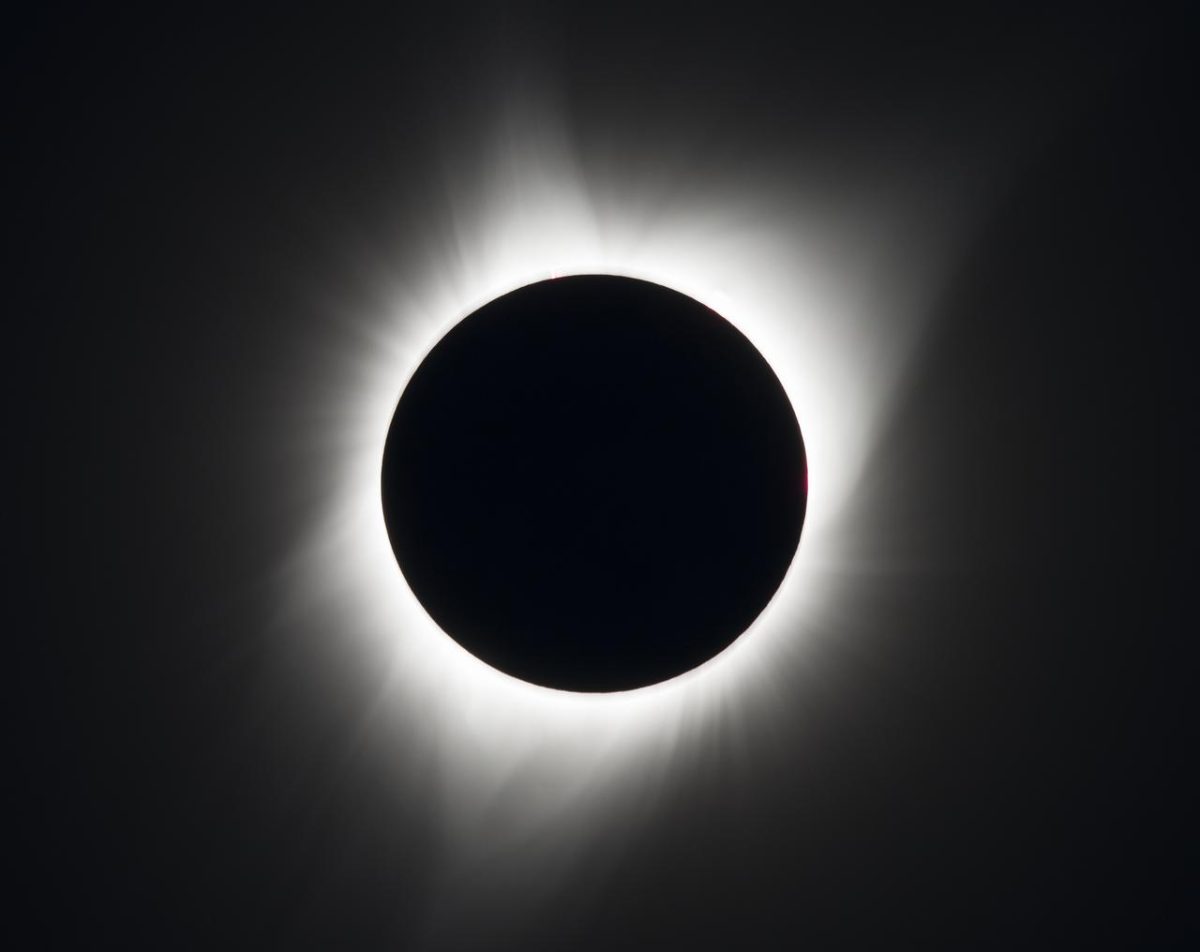 A total solar eclipse on Monday, August 21, 2017.   Photo Credit: (NASA/Aubrey Gemignani)
