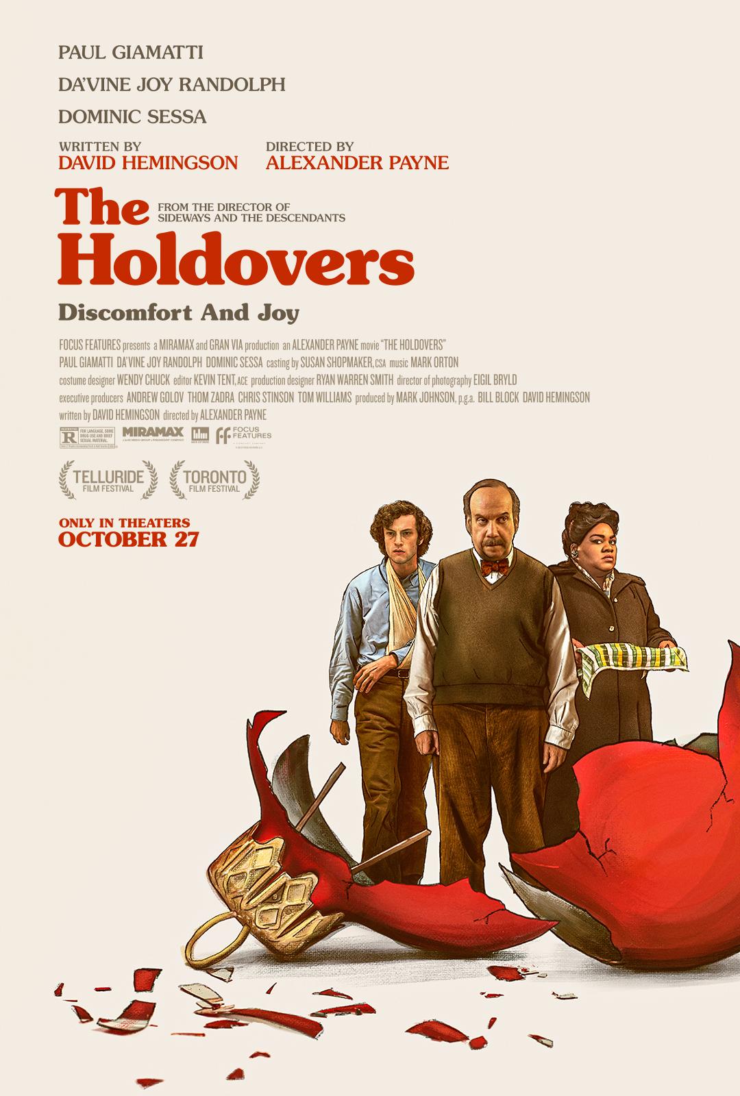 1. The Holdovers 9.5/10