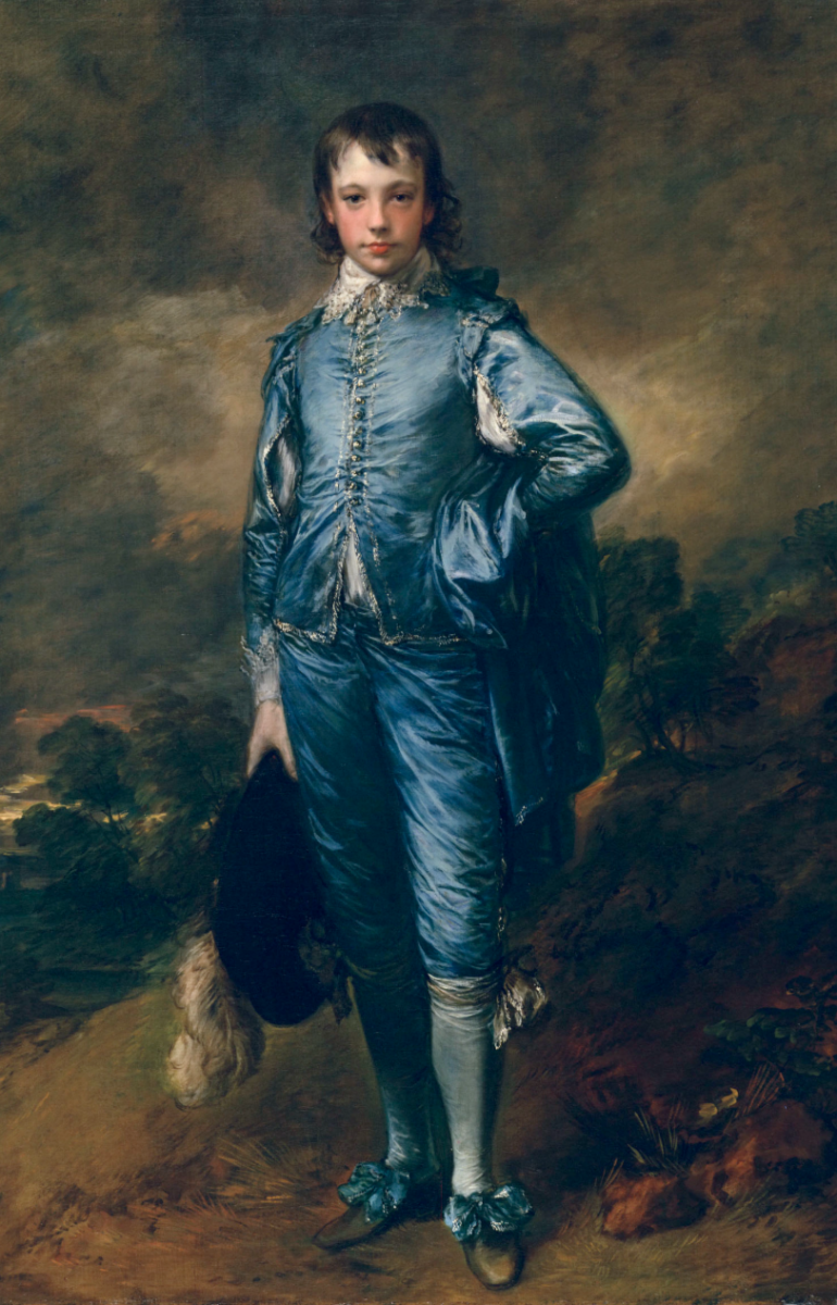 This is an example of one of the many art pieces displayed in the original Huntington Home. This piece is called Blue Boy and was painted by Thomas Gainsborough. The paintings restoration was a multi-step process that required precision work and skill.