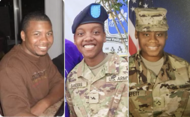 3 service people who served this country were killed by an unknown drone attack. The 3 that were killed died in their sleep not knowing their fate.