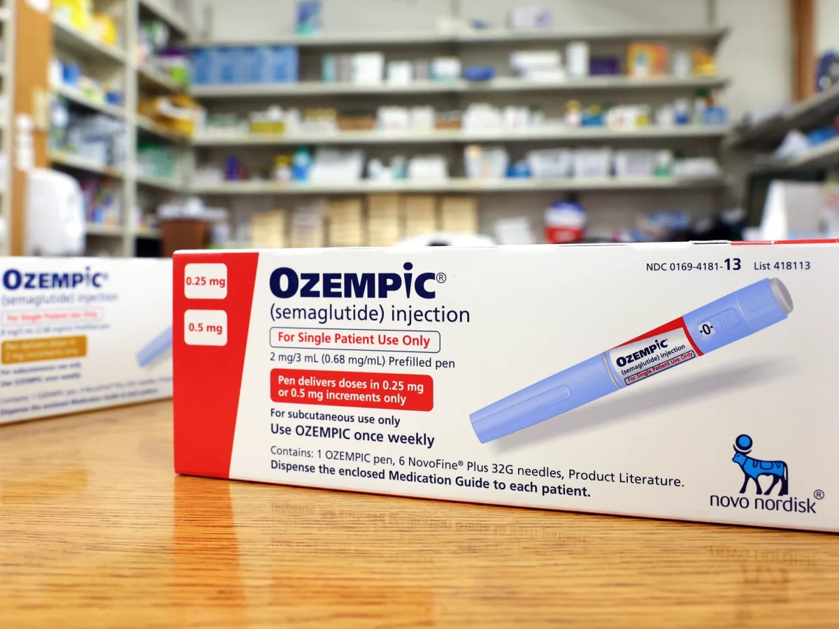The Ozempic Drug seems to be the go-to drug when it comes to weight loss. Is it an effective way to lose weight or is it dangerous? Pictured here is the Ozempic drug in full display. 