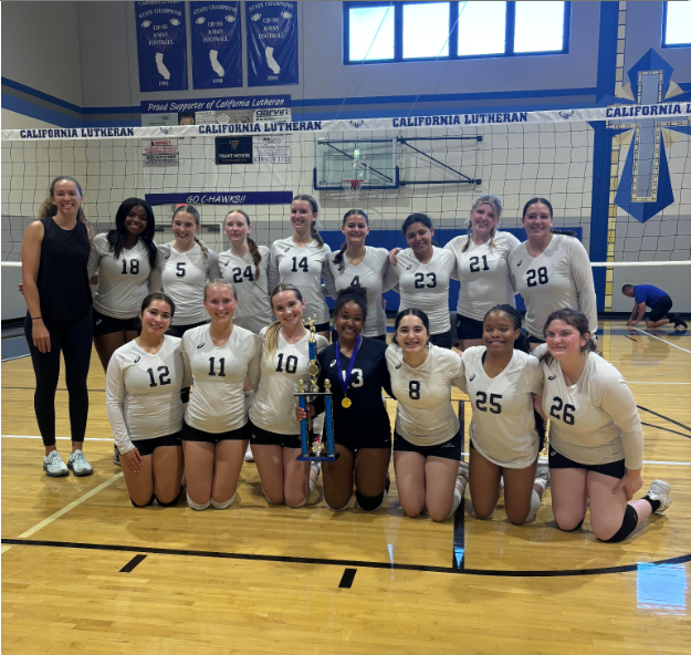 Santa Rosa Academy’s Girls Varsity Volleyball Team comes 2nd overall in Cal Lutheran’s “Dive Into the Season” Tournament. 
