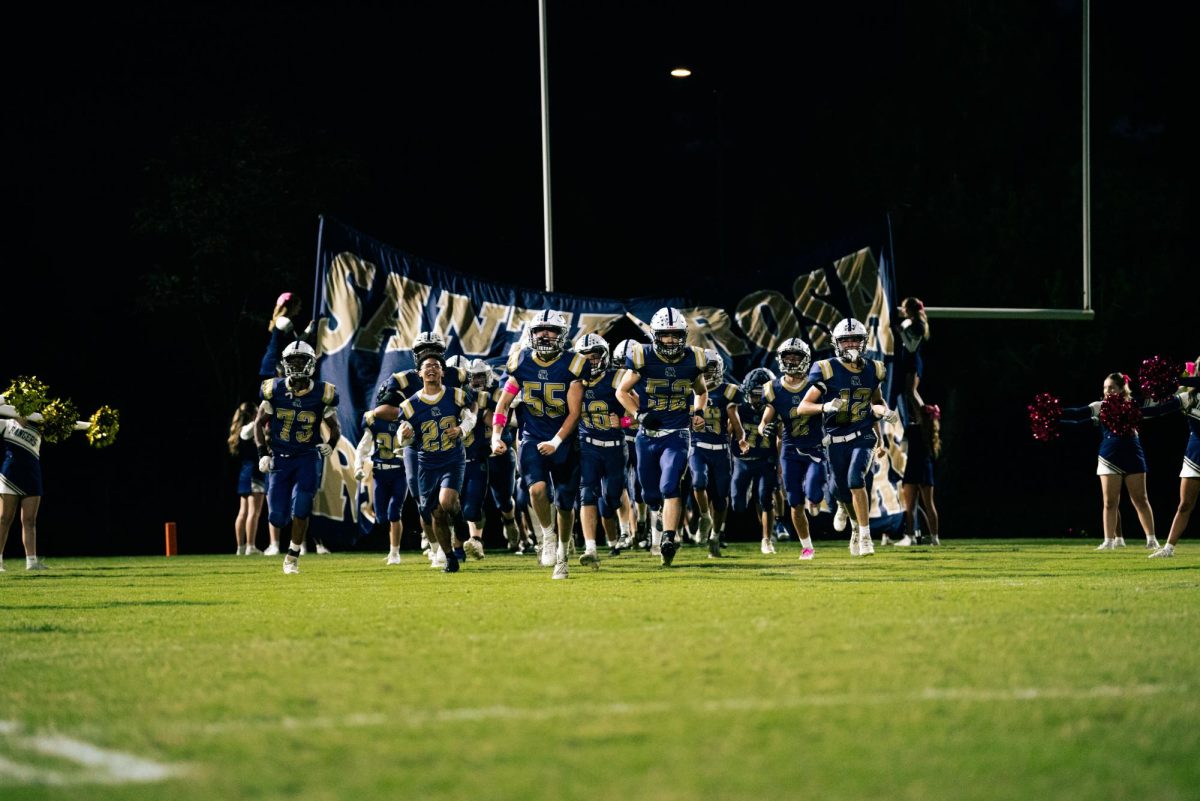 SRA Rangers ready to battle Temecula Prep on the field.